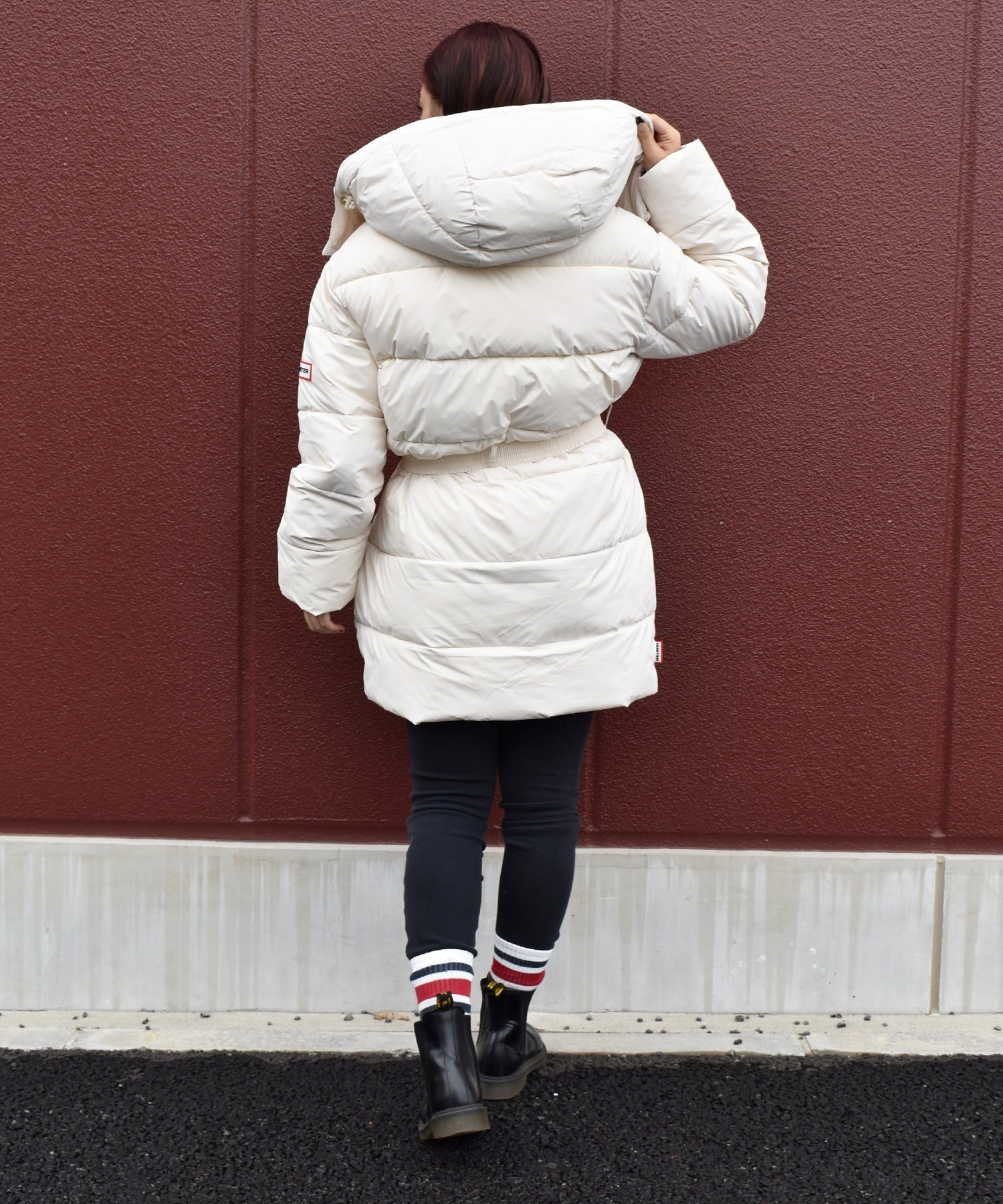 HUNTER ハンター アウター レディース イントレピッド ミッドレングス