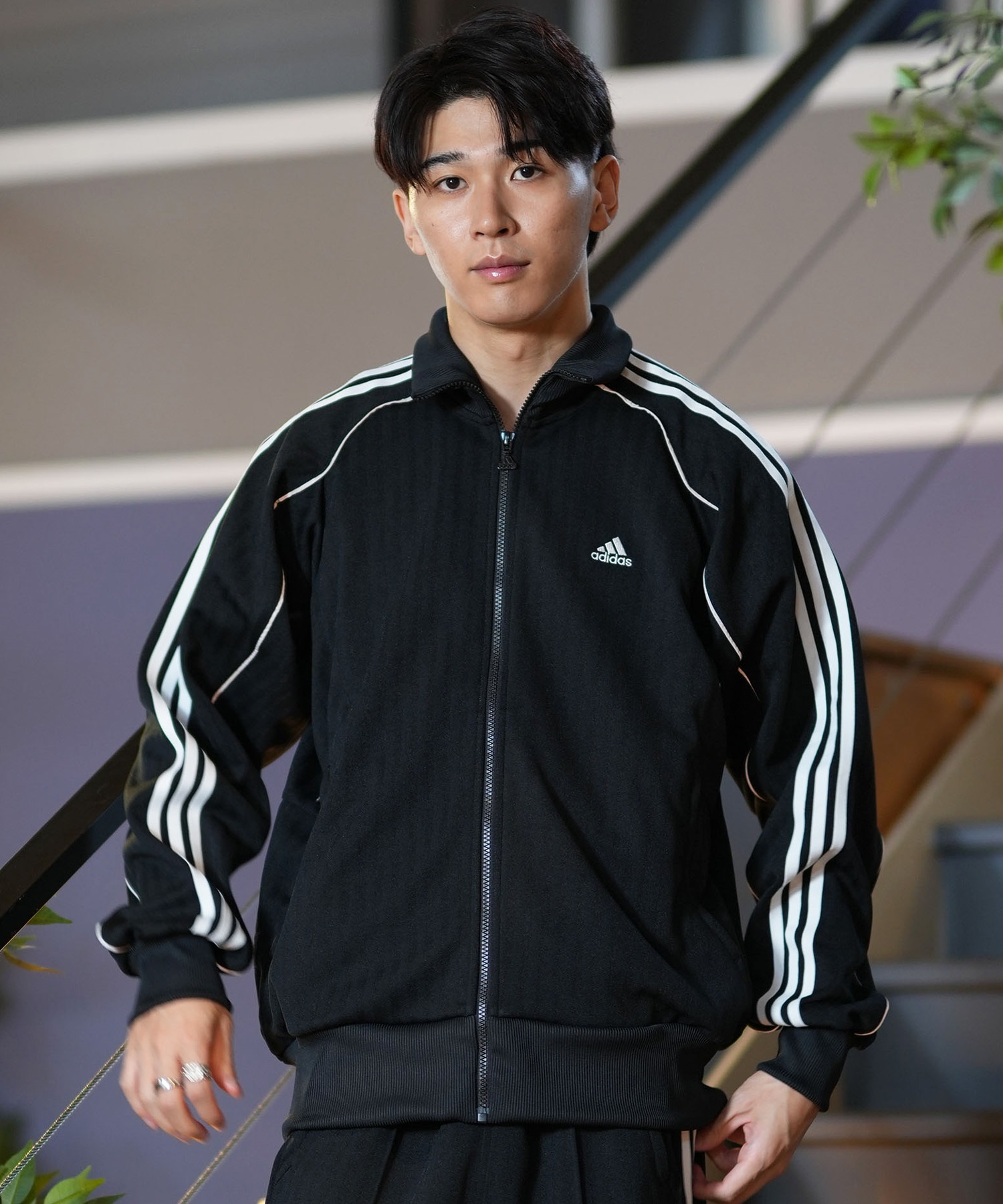 adidas アディダス アウター メンズ トラックジャケット BYD3S ルーズ