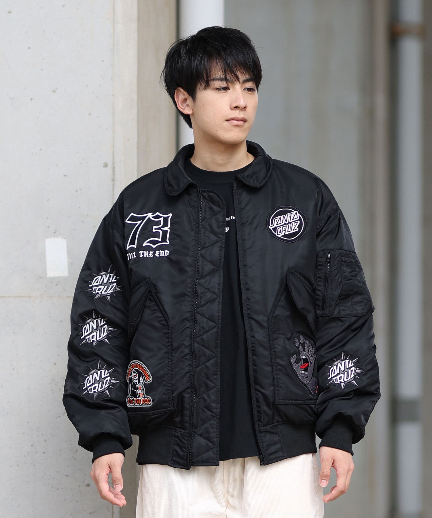 SANTACRUZ サンタクルーズ アウター MA-1 メンズ ボンバージャケット
