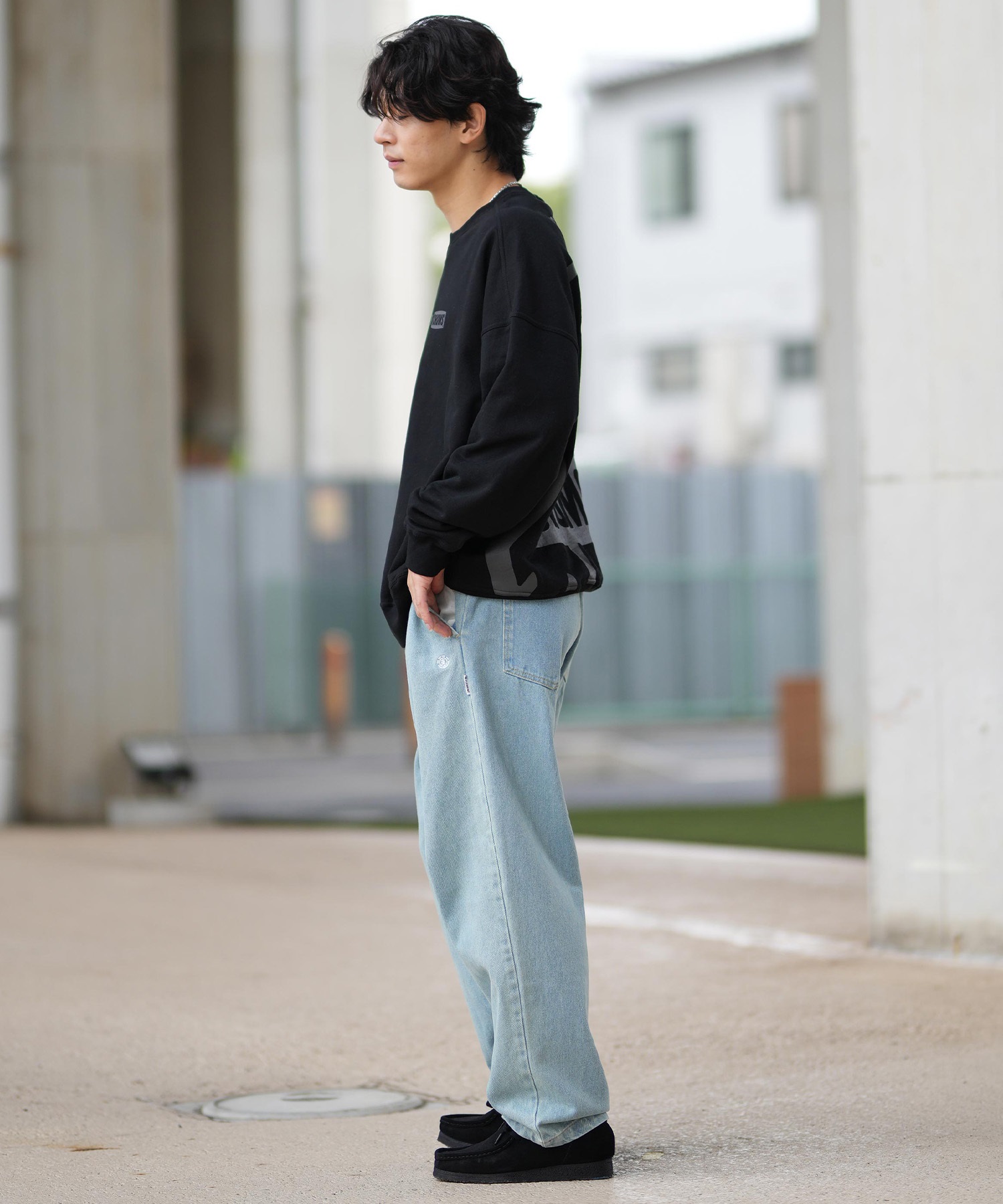 CHUMS チャムス トレーナー クルーネック メンズ スウェット バック