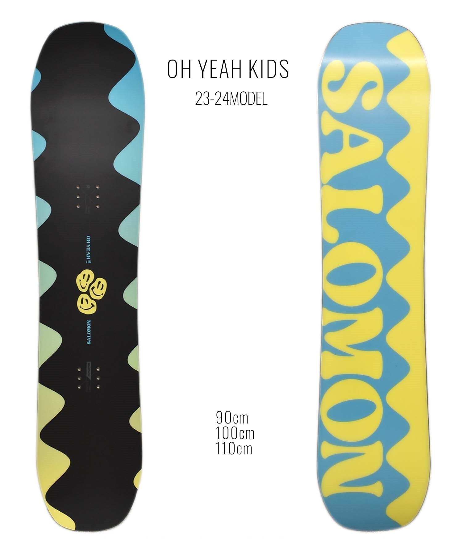 SALOMON サロモン OH YEAH KIDS キッズ スノーボード 板 23-24モデル