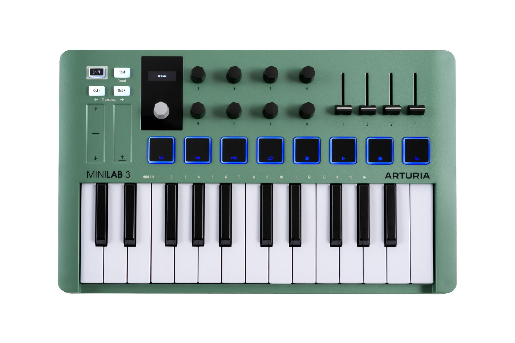 Arturia Labシリーズ MIDIキーボードコントローラーMINILAB 3 MINT新品