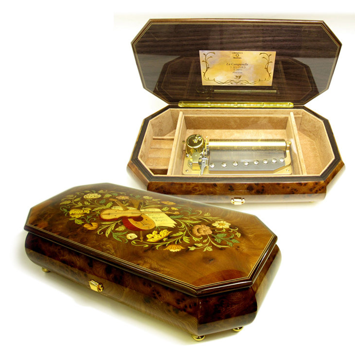 72弁】イタリア象嵌BOX EX-313 オルゴール 高級 ｜株式会社オルゴール