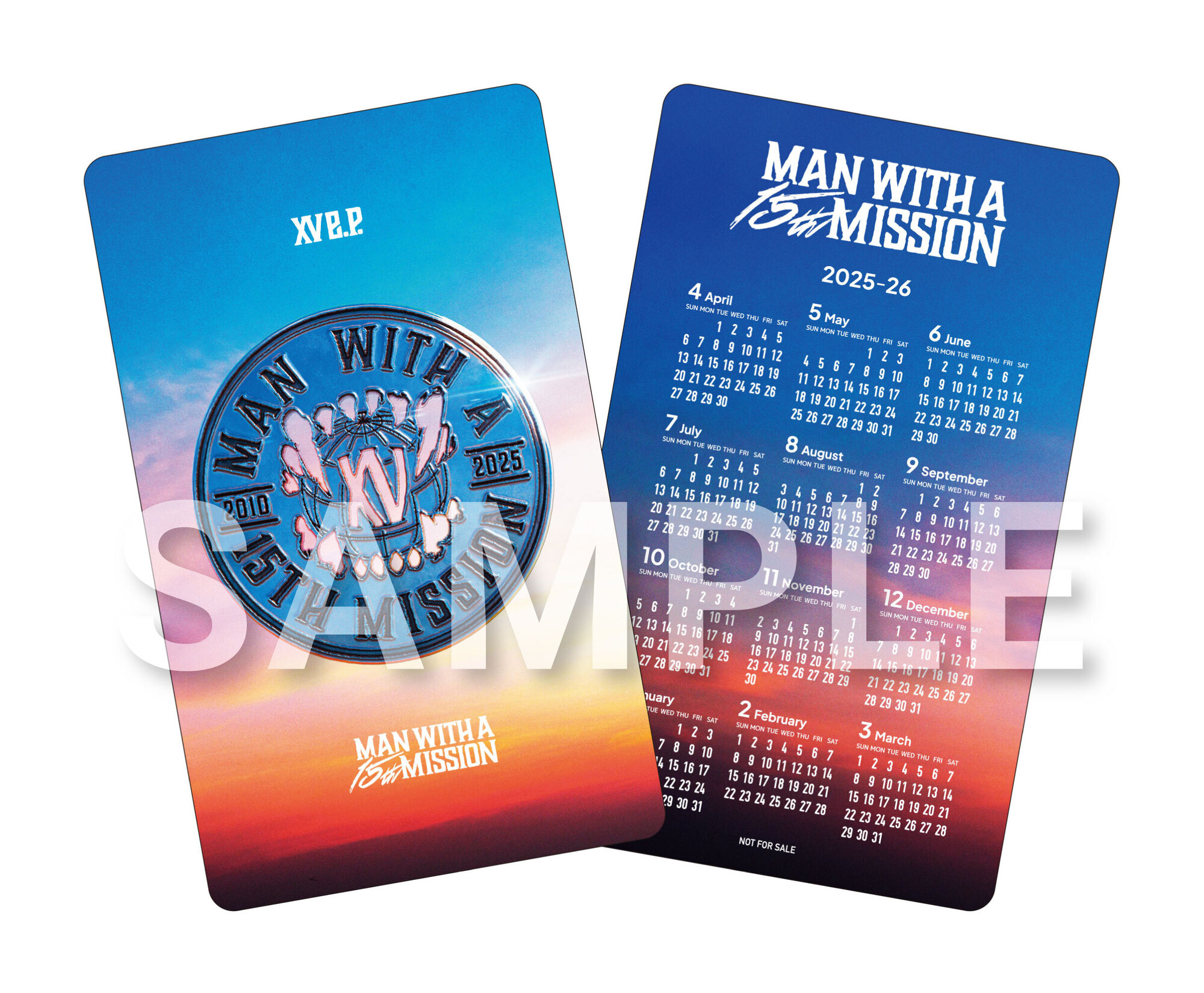 MAN WITH A MISSION”3月12日発売「XV e.p.」アートワーク公開＆収録