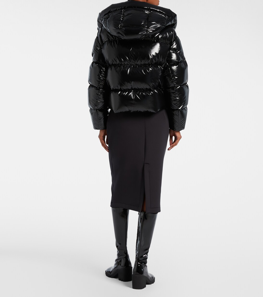 x EE72 by Edward Enninful Lothar down jacket in black - Moncler