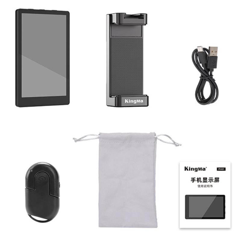 Kingma VL-PH01 Vlog Selfie Monitor Screen w/ Mount Kit