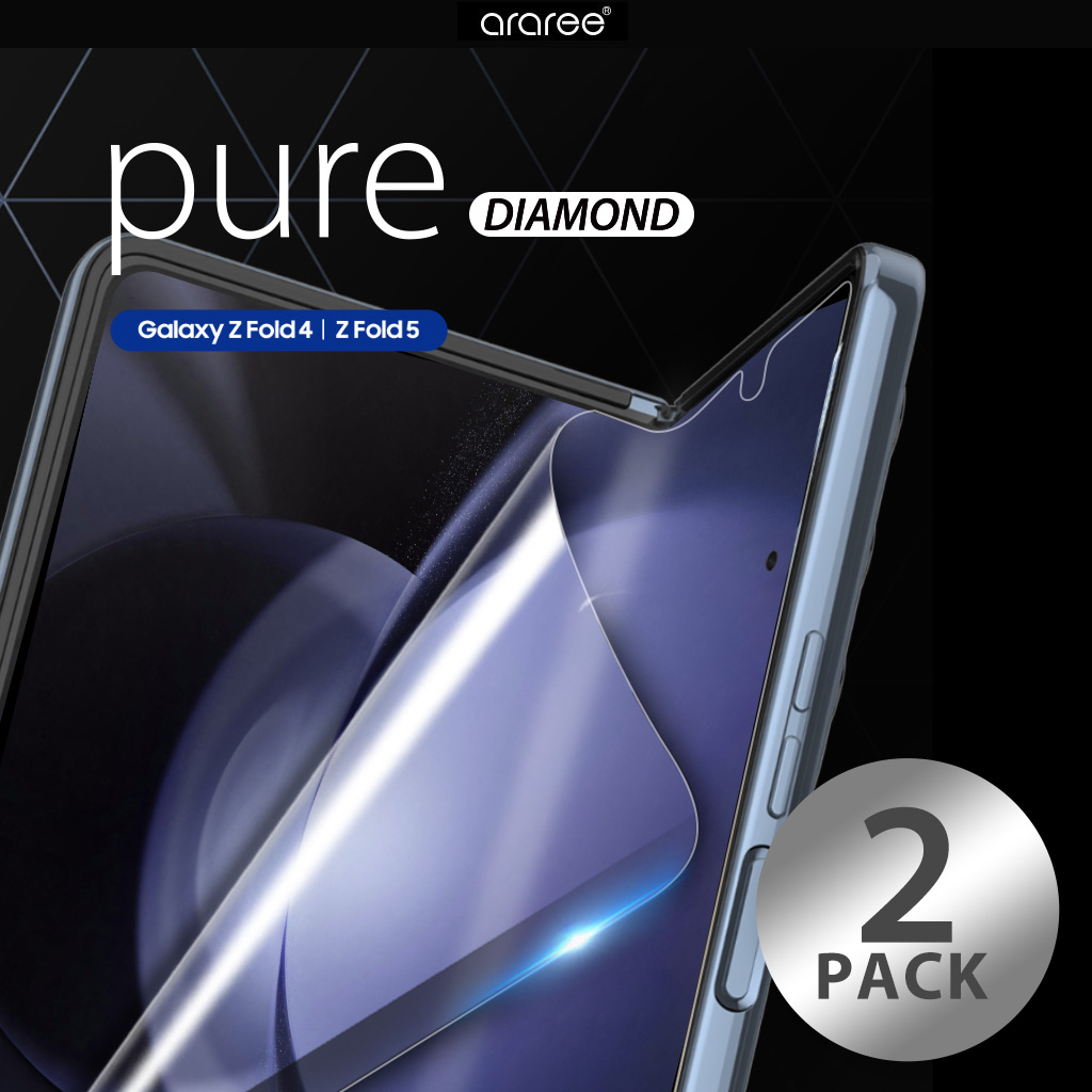 PURE DIAMOND 全画面保護フィルム（2枚入り）【Galaxy Z Fold5