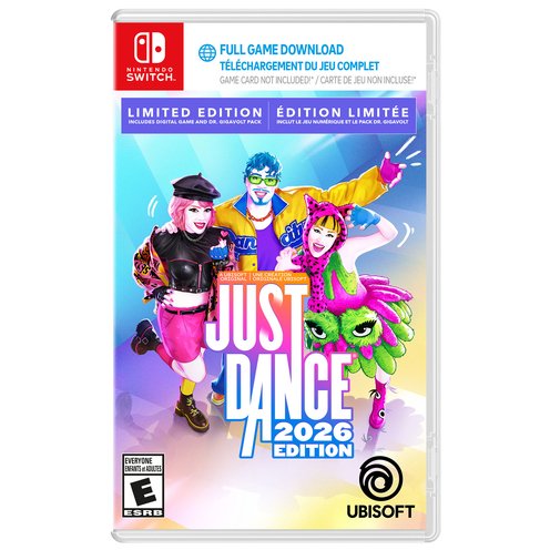 Nintendo Switch Just Dance 2026 Limited Edition (code-in-box