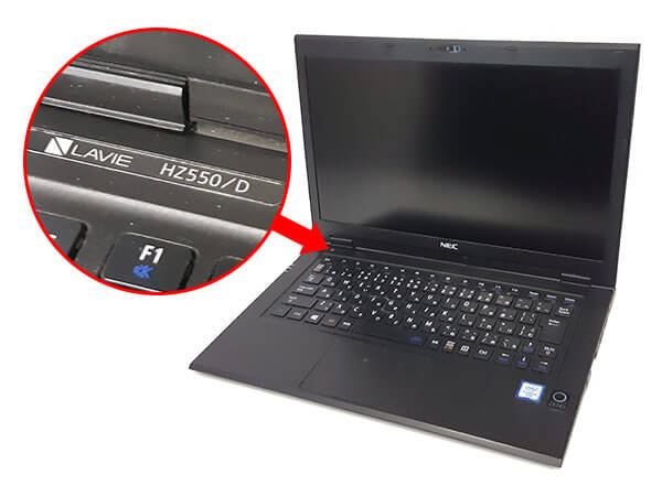 液晶インチ数が知りたい】ノートパソコンのサイズの調べ方