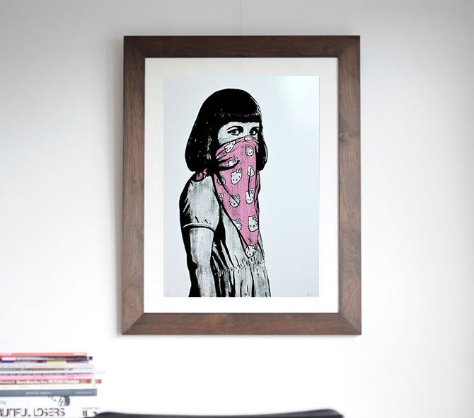 Kitty Riot by DOLK Reed Projects Gallery限定9枚のみ制作のアート