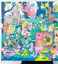 Futuraの集大成的な個展で販売されたシルクスクリーンです。 ー