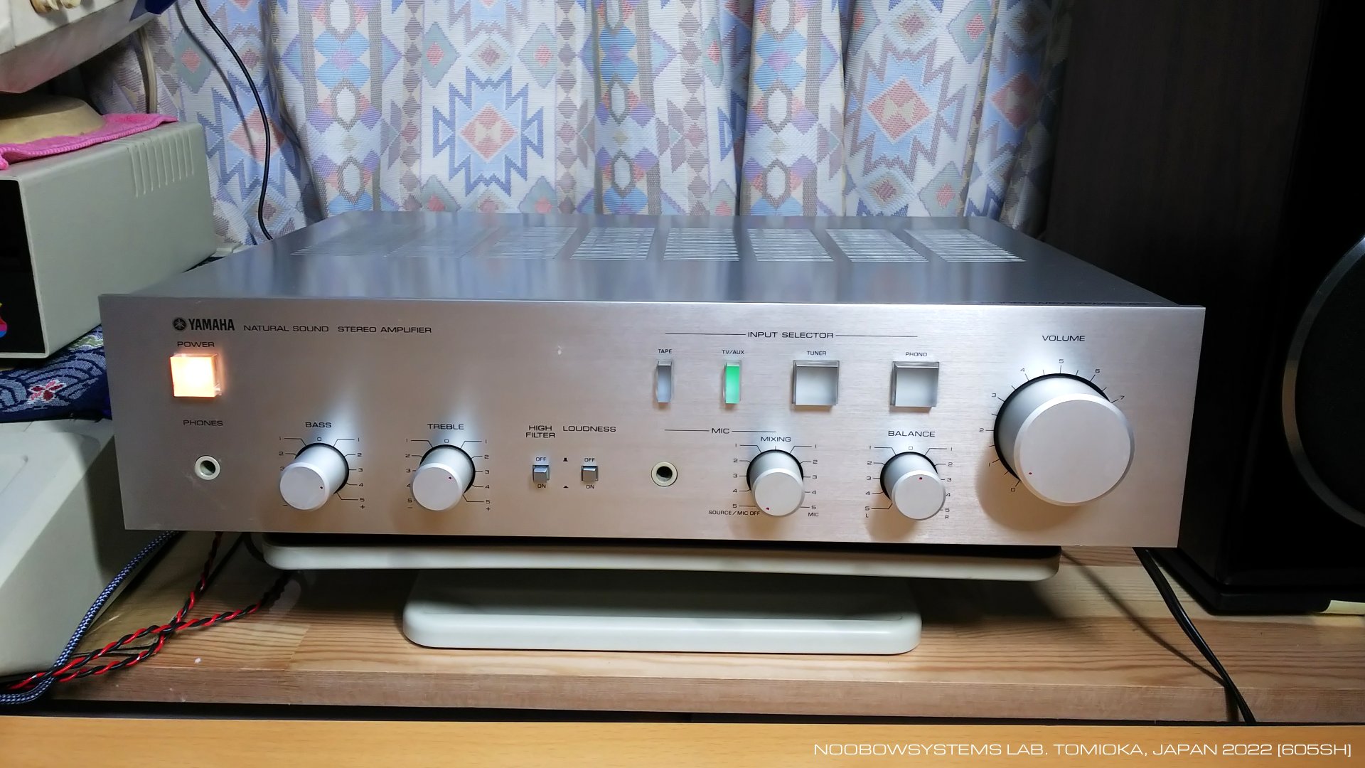YAMAHA A-501 Integrated Audio Amplifierr : Back To Life Again
