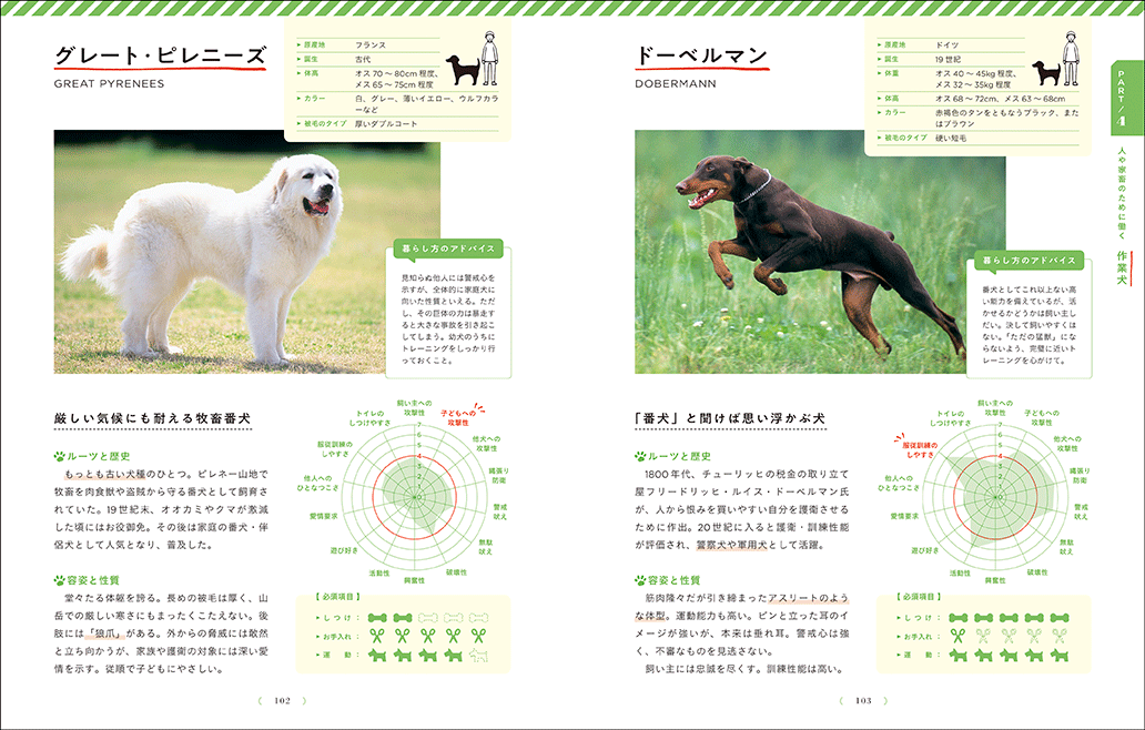 ルーツと特性を知ればもっと好きになる 日本と世界の犬種図鑑 | ナツメ社