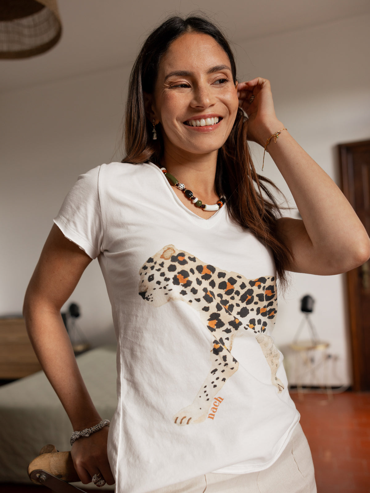Leopard T-shirt - Indomitable – NACH BIJOUX