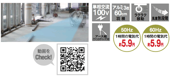 株式会社ナカトミ ｜ 60cmDCモータービッグファン DCF-60PN