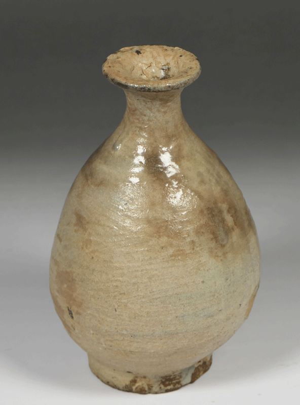 古美術 波兎 / 李朝 粉引徳利 伊丹潤 旧蔵