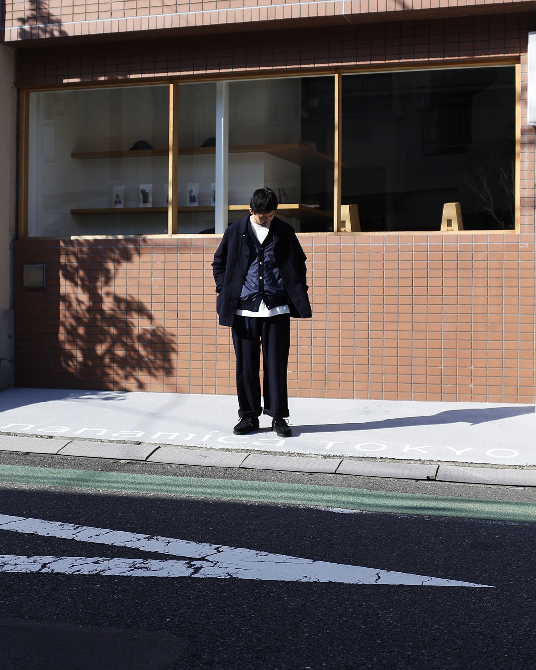nanamica / Hybrid CardiganとHalf Zip Sweater