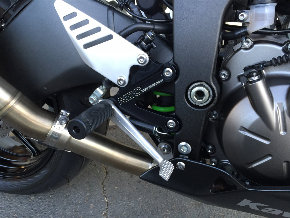 09-25 ZX6R/636 Rear Sets & Pegs – NDCustomz