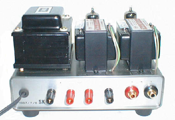 Super triode connection Ver.1 6BM8 single ended. stereo power