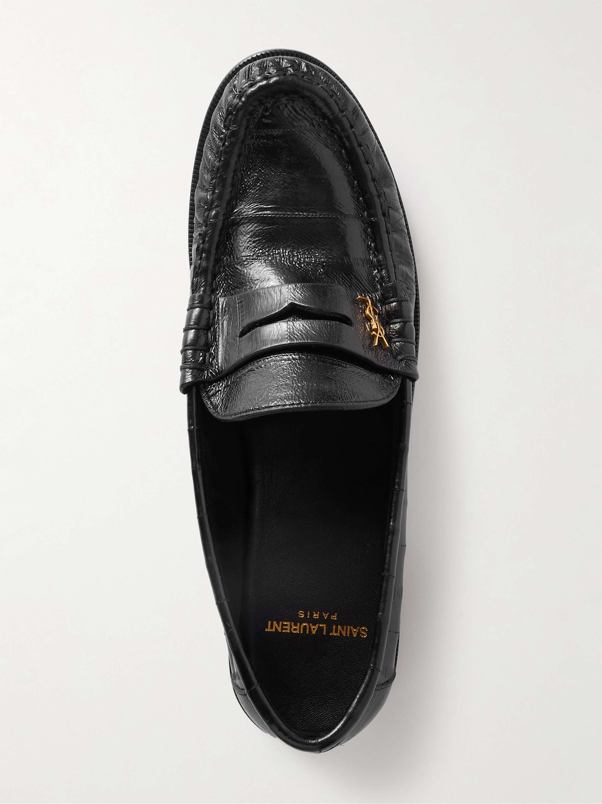 SAINT LAURENT Le Loafer leather loafers | NET-A-PORTER