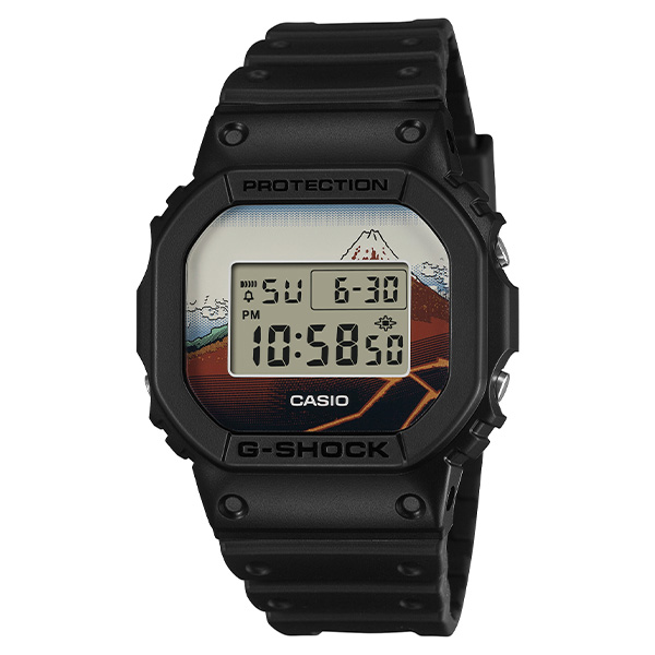 G-SHOCK 葛飾北斎 富嶽三十六景 「深川万年橋下」 DW-5600KHFM25-1JR