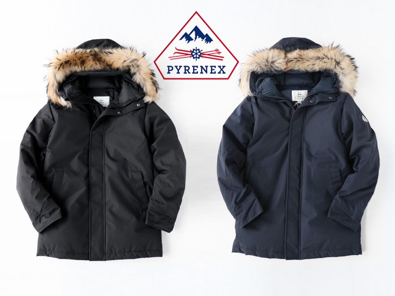 暖かいファーが魅力なPYRENEX(ピレネックス)アヌシージャケットが入荷