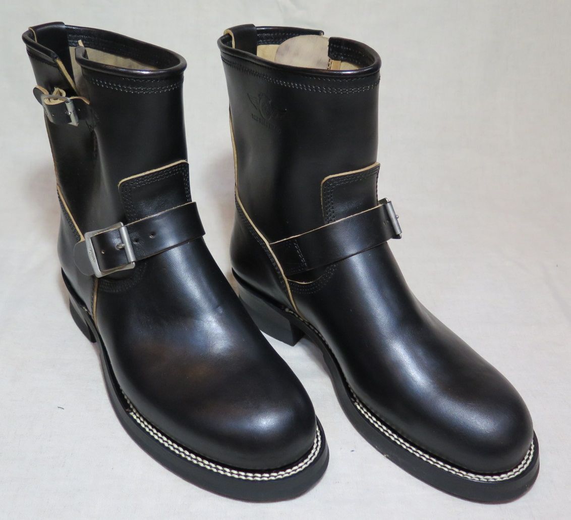 フラットヘッド】 ホースハイド エンジニアブーツ/茶芯 THE FLAT HEAD