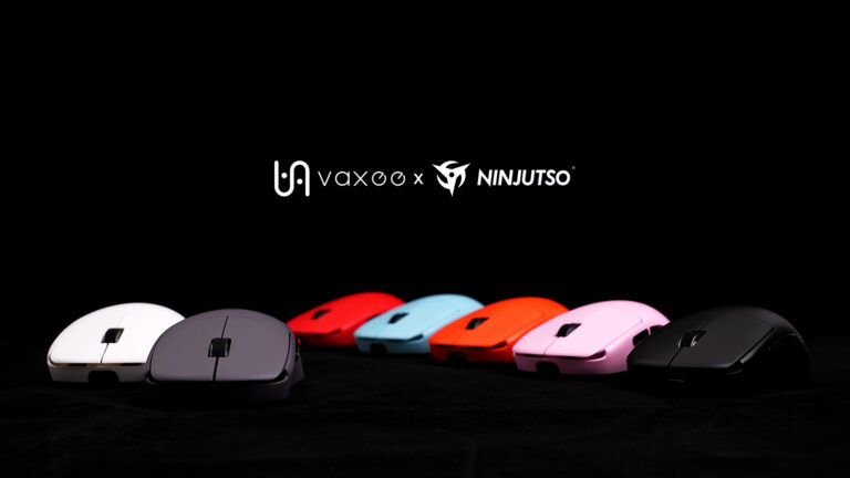 VAXEE x Ninjutso Sora 4K ワイヤレスマウス』発表、「VAXEE」のマウス