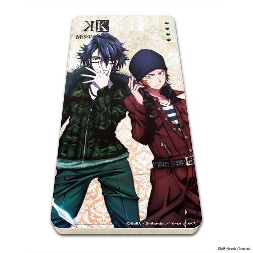 キャラチャージ 「K」 MISSING KINGS デザイン 03 伏見猿比古 & 八田