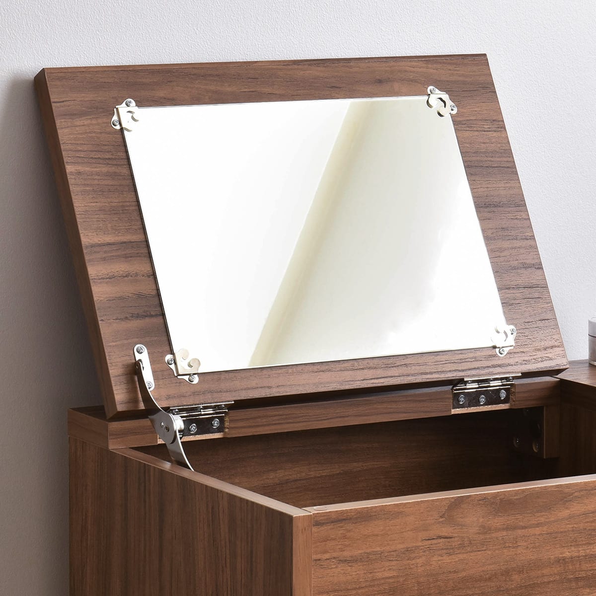 一台二役のドレッサーデスク(70-80D BR) | ニトリネット【公式】 家具