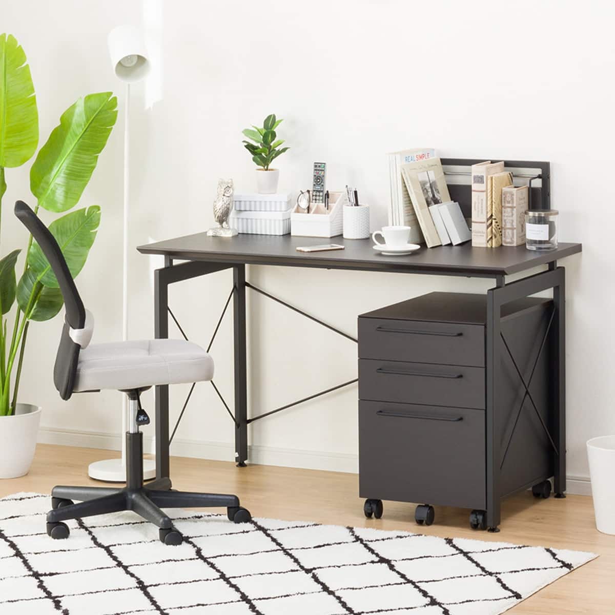 デスクワゴンセット(サーヤ DBR) | ニトリネット【公式】 家具