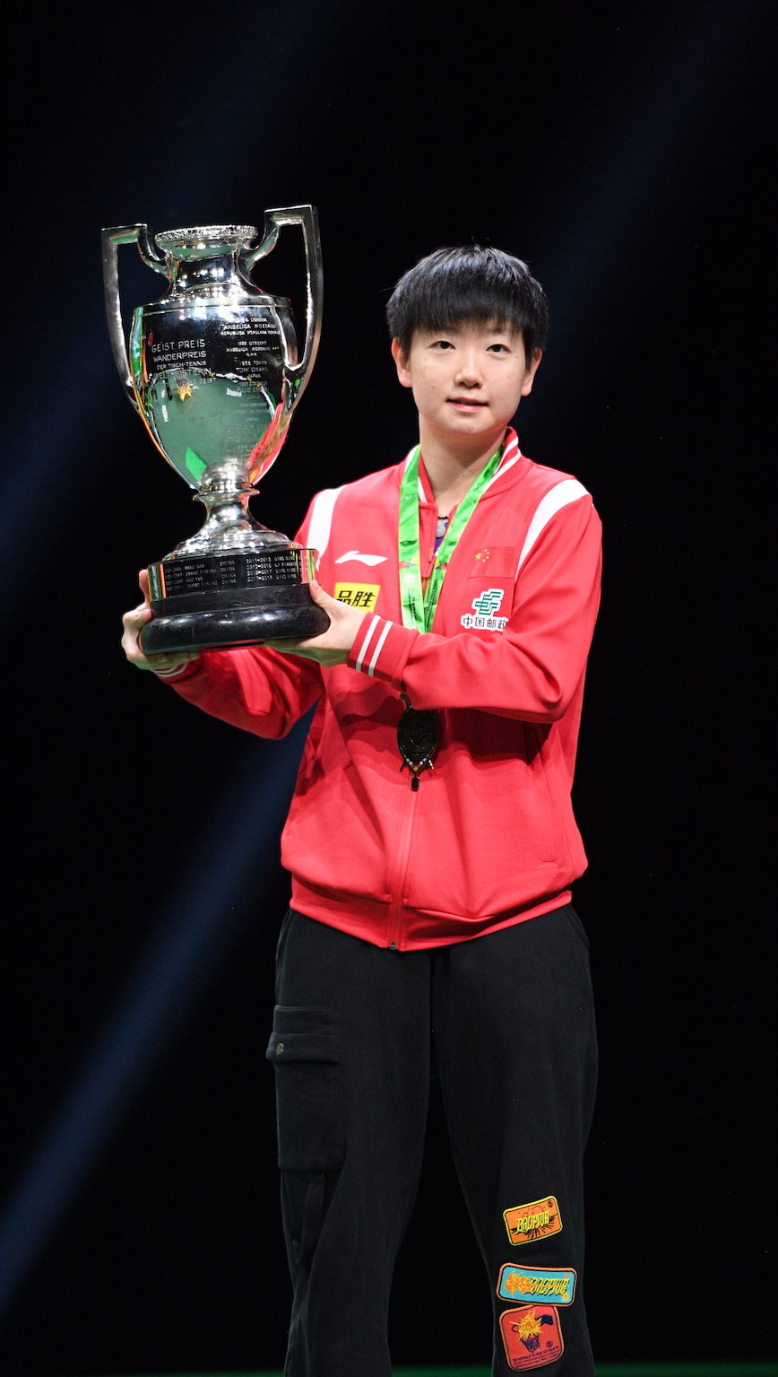 2023ITTF世界卓球選手権ダーバン大会 男子単は樊振東、女子単は孫穎莎