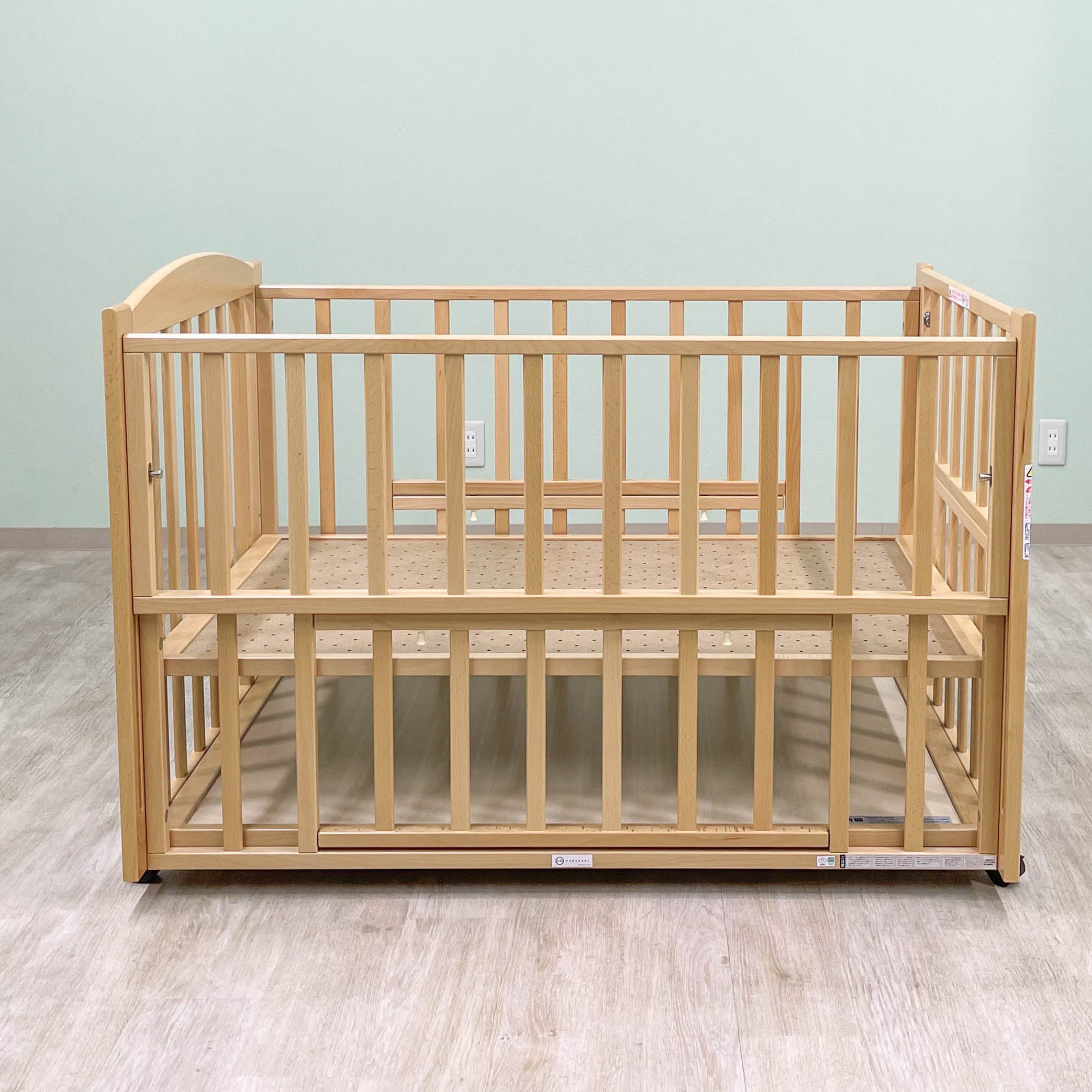 ヤマサキ ビーサイド ツーオープン 標準サイズ ロータイプ 添い寝