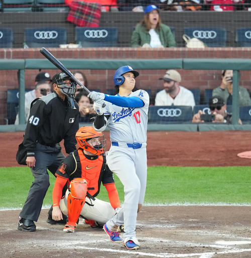 大谷翔平「リアル二刀流」で3試合ぶり50号 2年連続大台は史上6人目