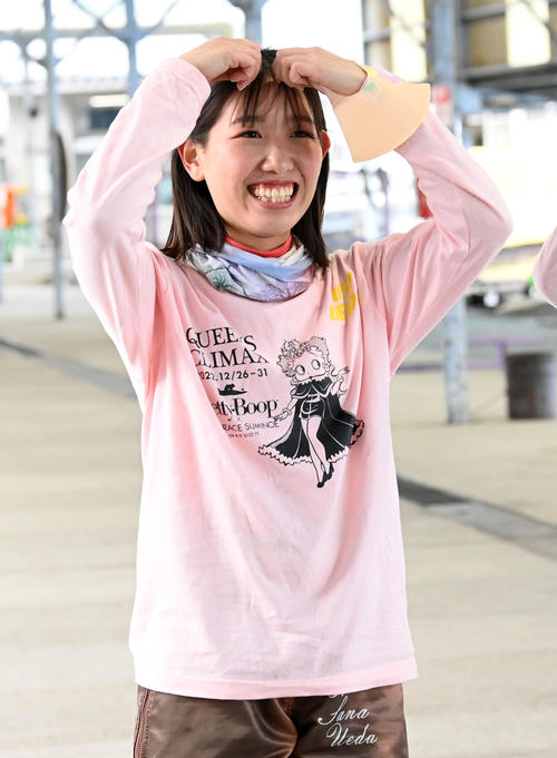 上田紗奈、地元水面で気合全開！「関係者の方々が優しいので安心感