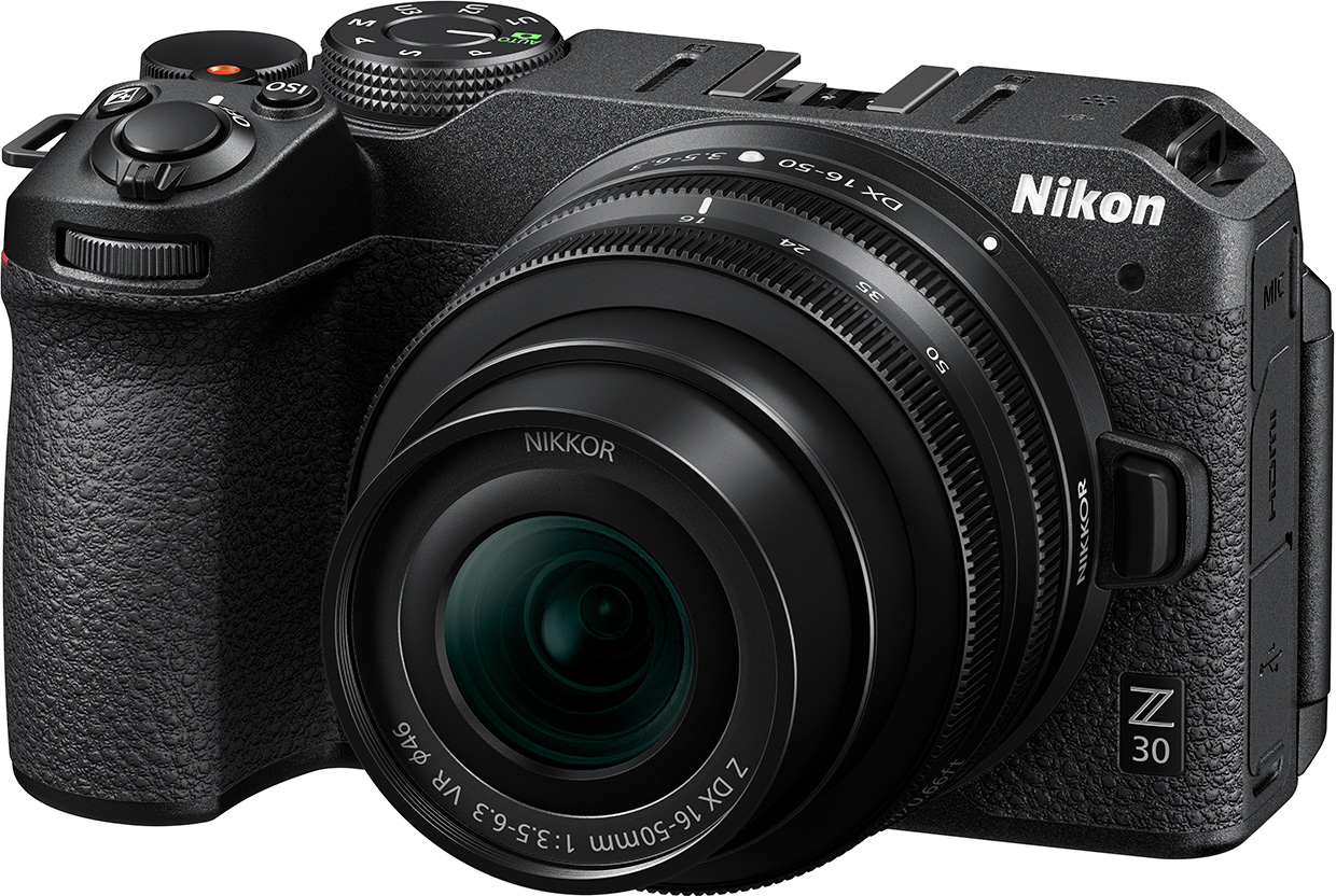 Nikon releases the Z 30 APS-C size mirrorless camera which is