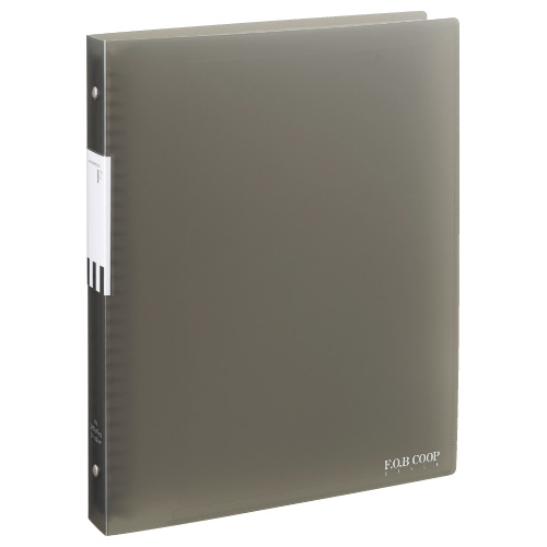 F.O.B COOP A5バインダー ワイドタイプ スモーク | 日本ノート株式会社