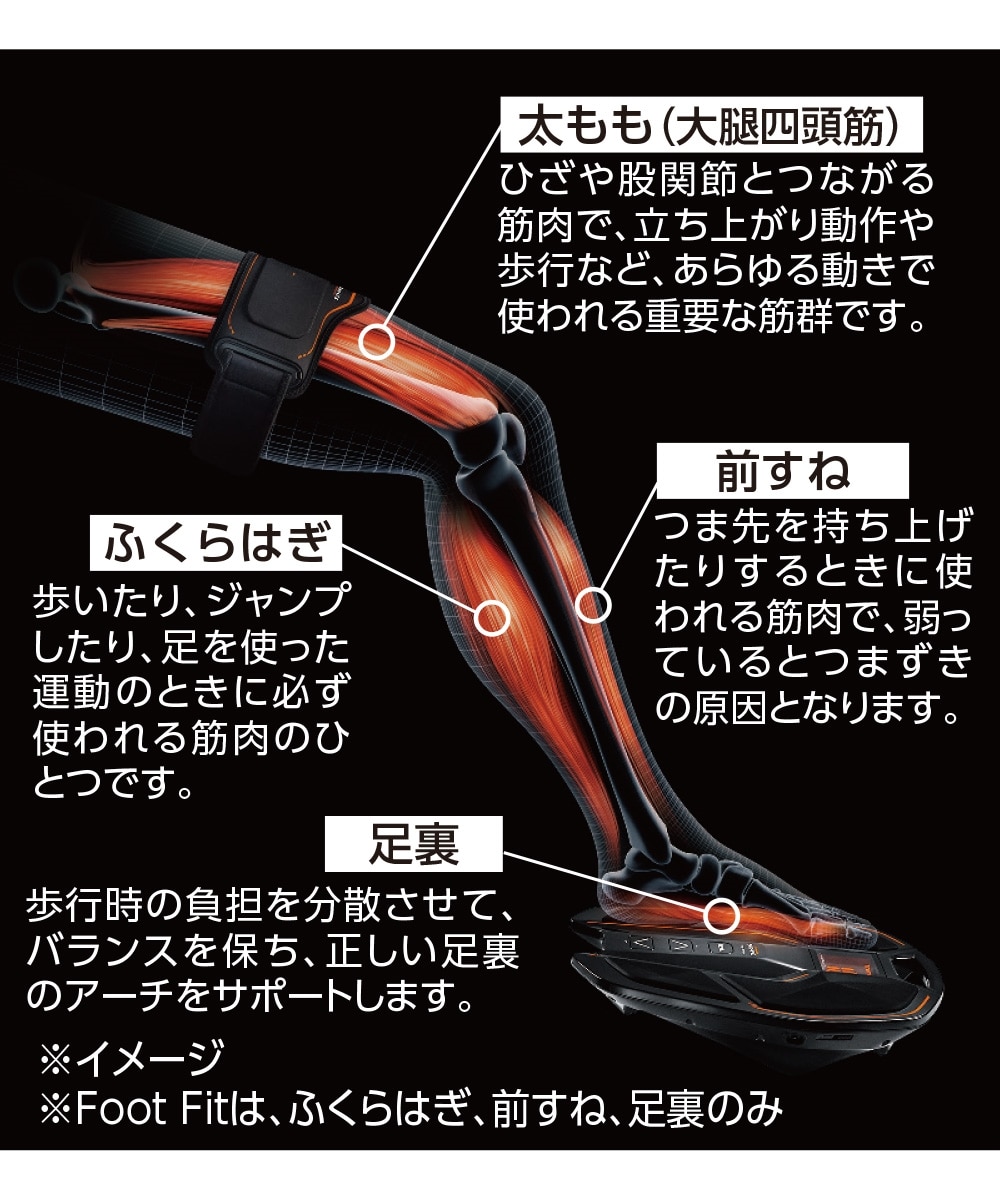 シックスパッド フットフィットプラス 通販【ニッセン】