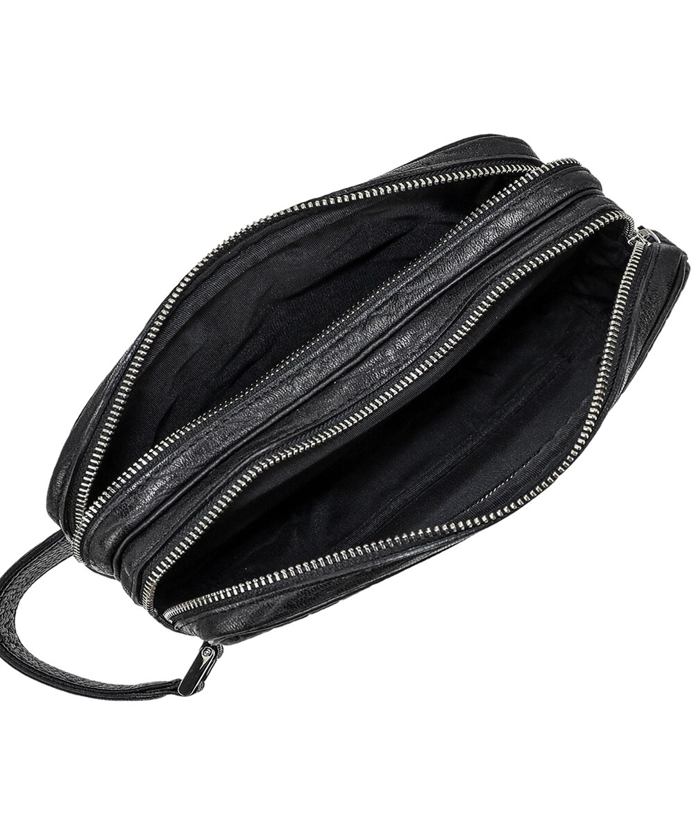 CROIX ROYAL シールレザー（アザラシ）メンズセカンドバッグ 【CRAB261