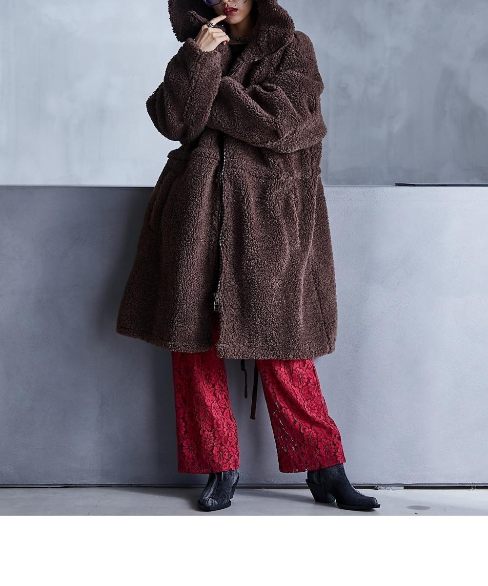 ボアモッズコート＜大きいサイズ有＞GEVS. 通販【ニッセン】