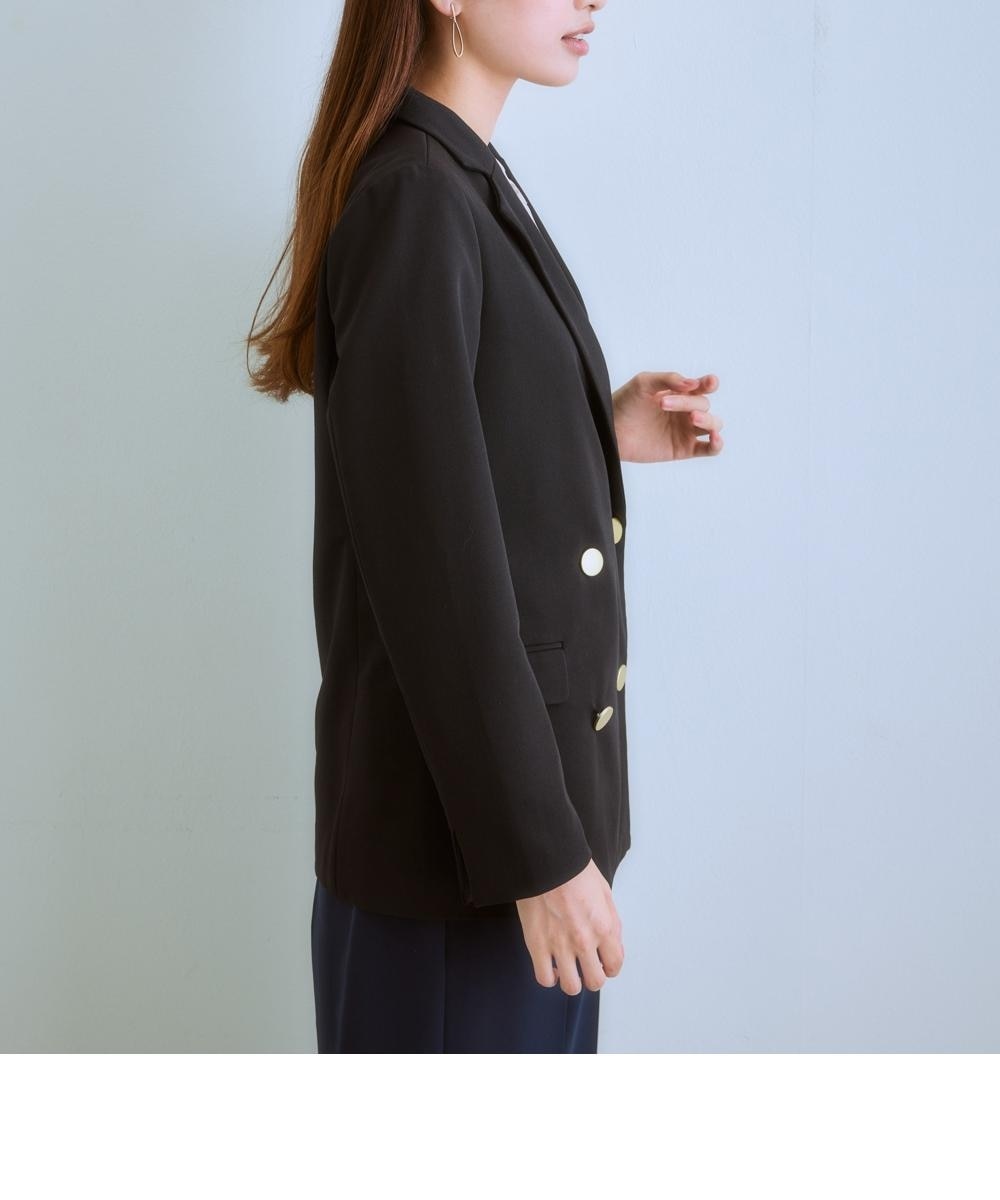 ダブルブレストテーラードジャケット 通販【ニッセン】