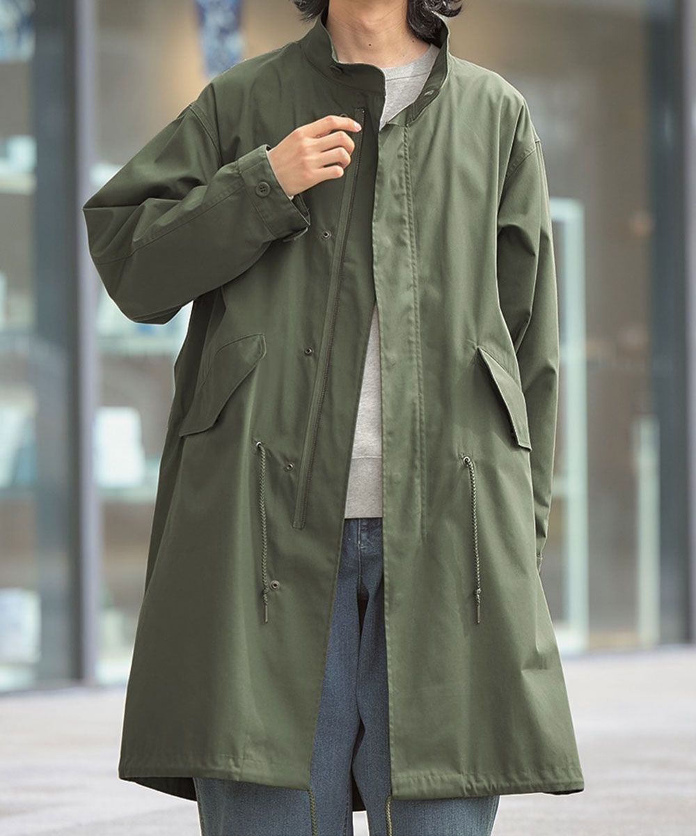 オーバーサイズモッズコート【大きいサイズ有】 はっ水 通販【ニッセン】