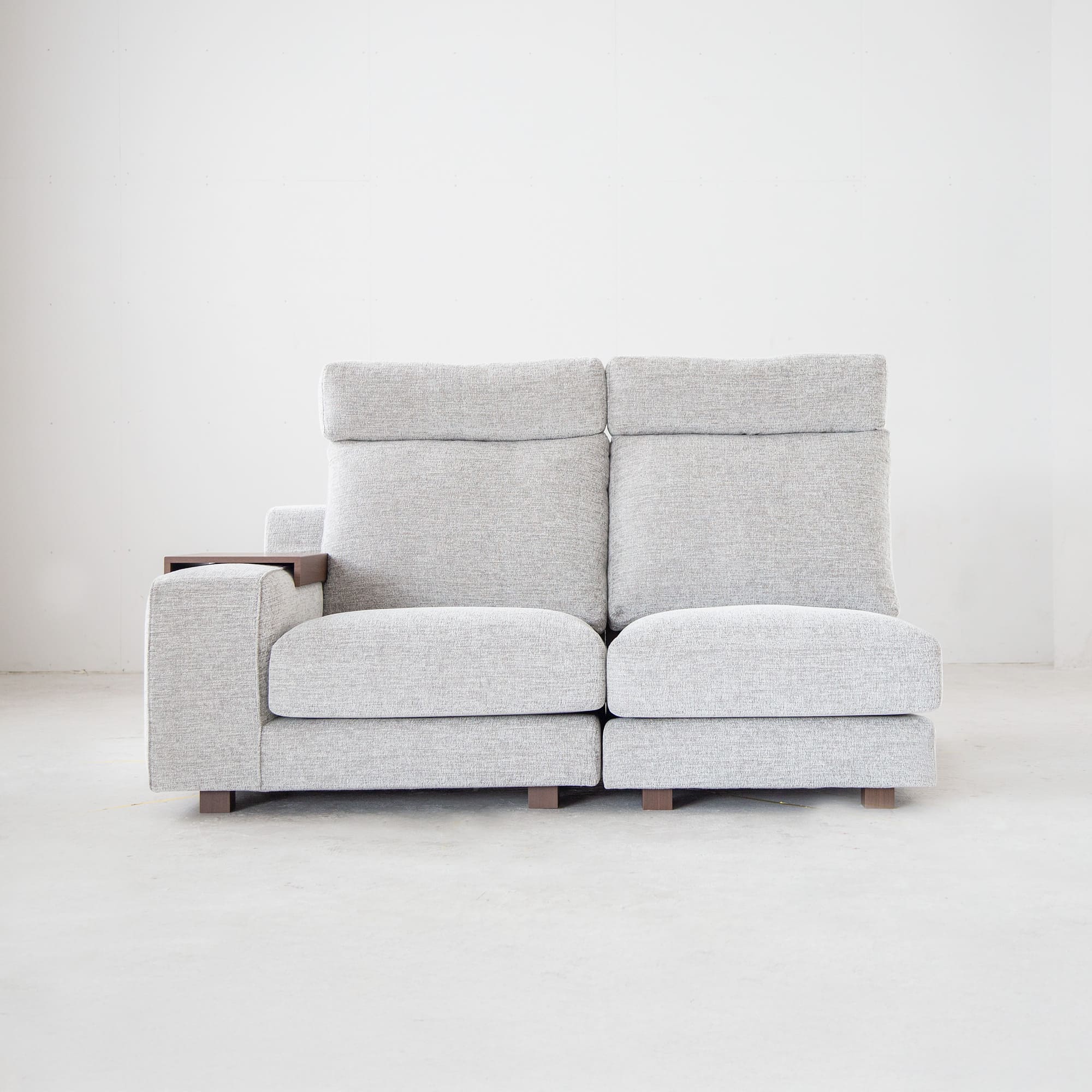 Decibel EX Feather 2人掛け片ひじ」 製品詳細ページ | 国産ソファ