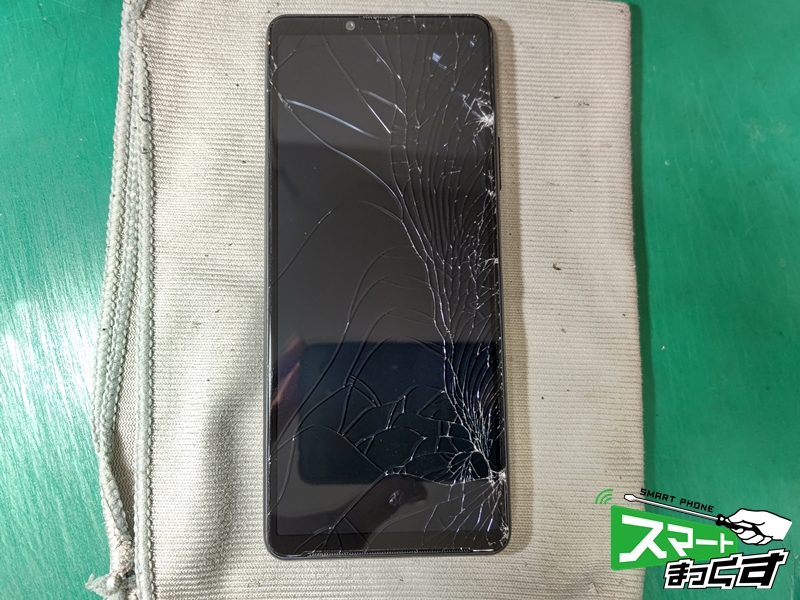 SONY Xperia 10 Ⅲ Lite 画面交換修理 -滋賀- 東京・大阪・滋賀の