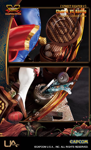 フィギュア専門店 -ソダチトイズ / 春麗VSバルログ 大型スタチュー