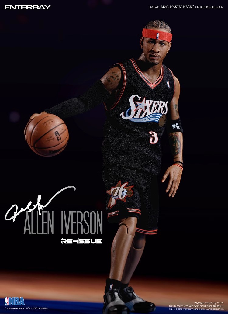 フィギュア専門店 -ソダチトイズ / ENTERBAY NBA Allen Iverson 1/6
