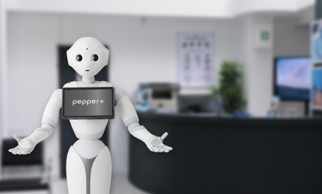 接客向け人型ロボット Pepper+（ペッパープラス） | ソフトバンク
