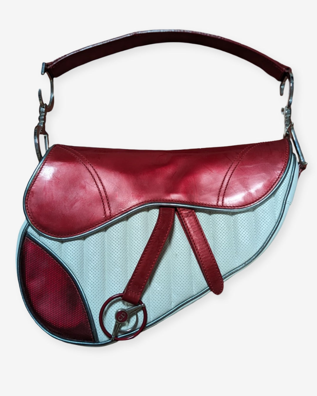 Christian Dior Collection 2001 Cherry and white Cadillac Bag by