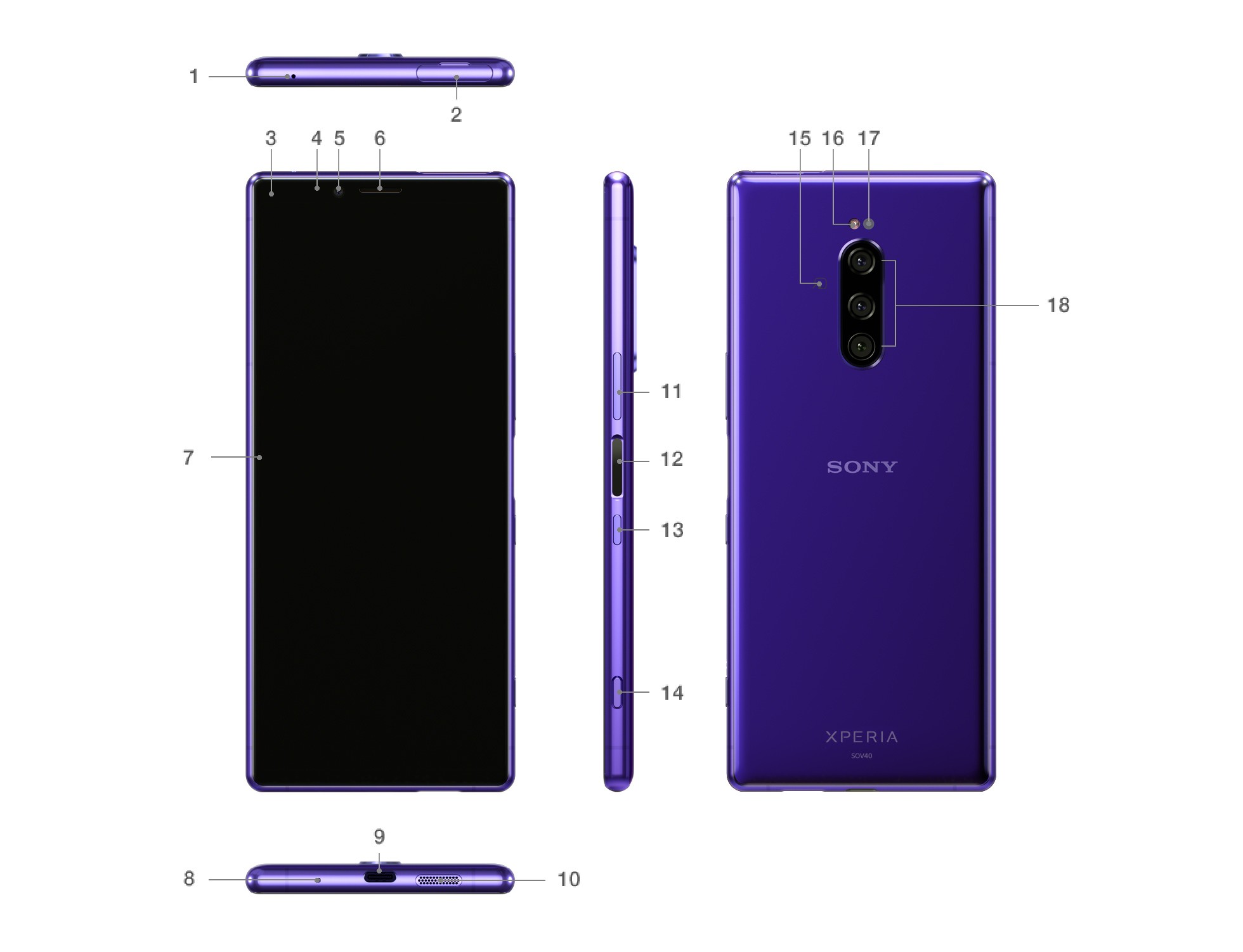 Xperia 1（エクスペリア ワン） | 仕様 | Xperia（エクスペリア） | ソニー
