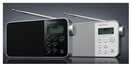 書斎や寝室でワンセグTV音声/FM・AMを気軽に楽しめるポータブルラジオ